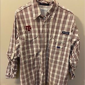 A&M Columbia button down